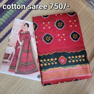 Cotton saree