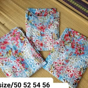 Plus size long kurty