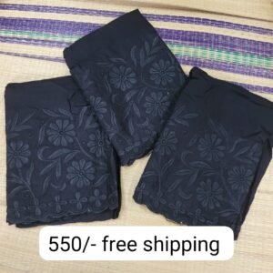 Black cutwork Plazo