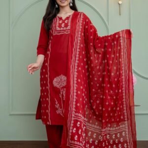 Jaipuri pant Kurty duppta set